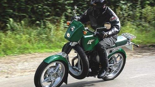 Встречайте Greenfly, мотоцикл Yamaha XT500, переоборудованный на ГБО